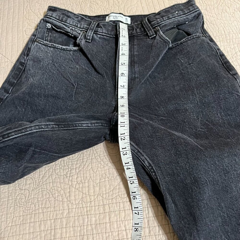 Abercrombie & Fitch Women's Black Jeans size 30/10 black - Picture 5 of 9